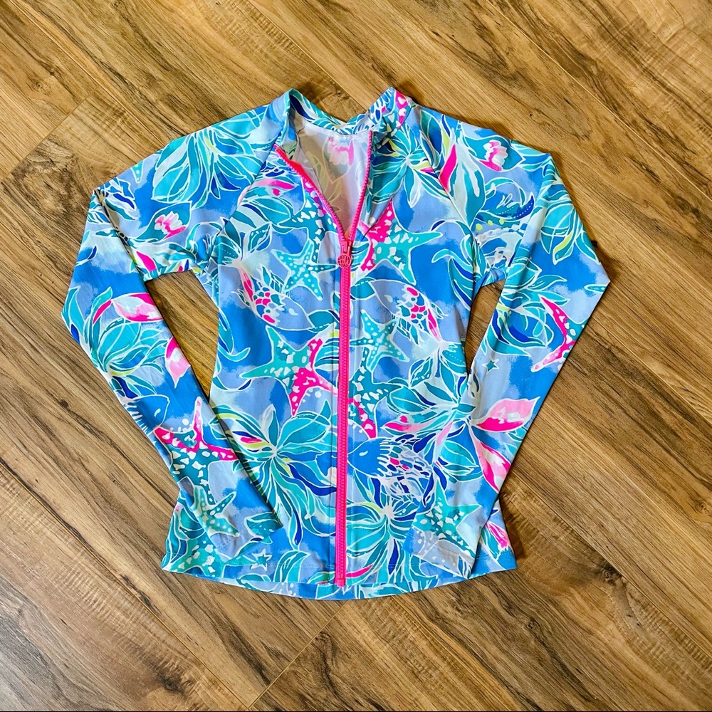 Lilly Pulitzer UPF 50 Sunny Rash Guard